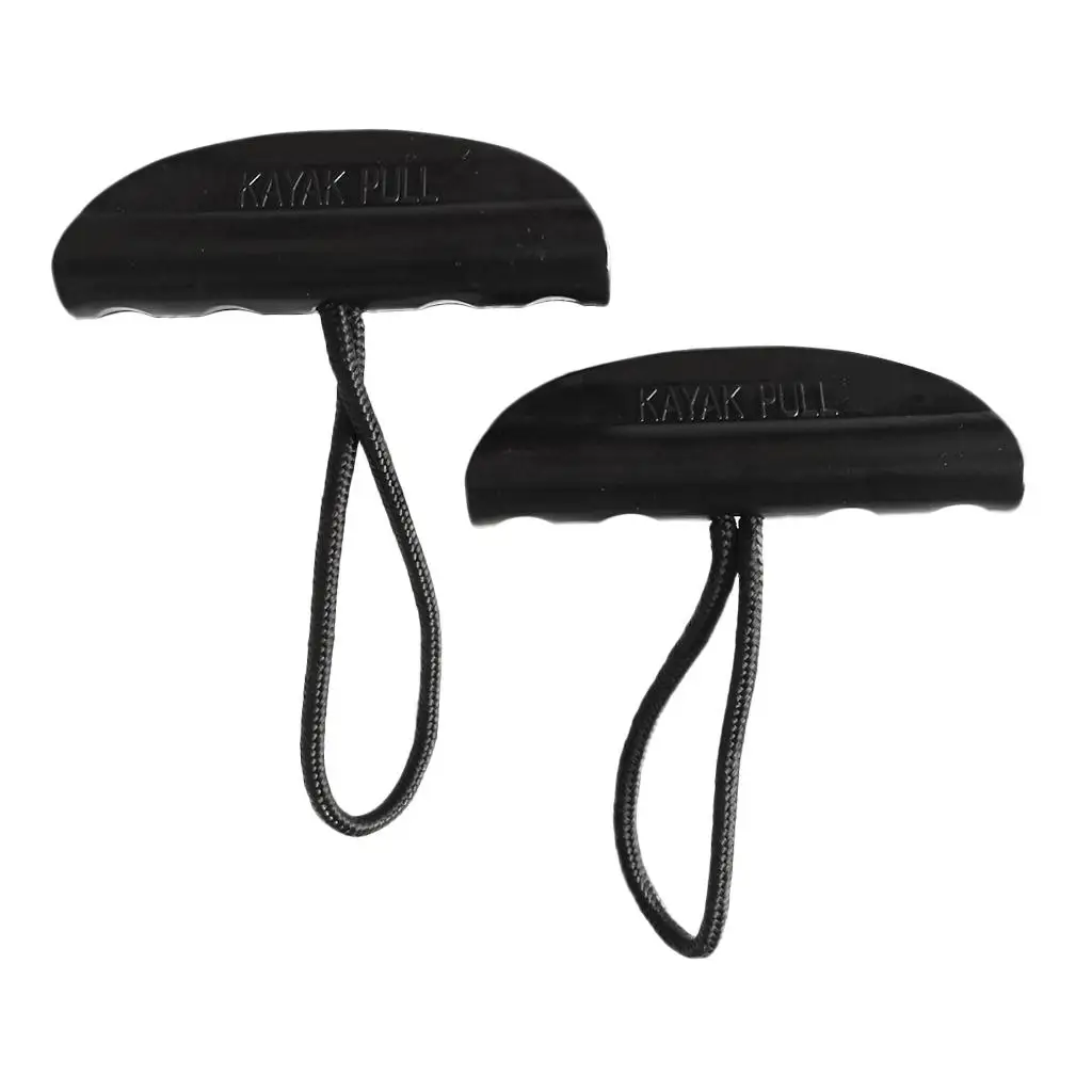 Comfortable Grip Kayak Pull Handle Set with Universal Nylon Cord Easy Side Mount Carry Handle for Marine Boat and Canoe Use
Comfortable Grip Kayak Pull Handle Set with Universal Nylon Cord Easy Side Mount Carry Handle for Marine Boat and Canoe Use