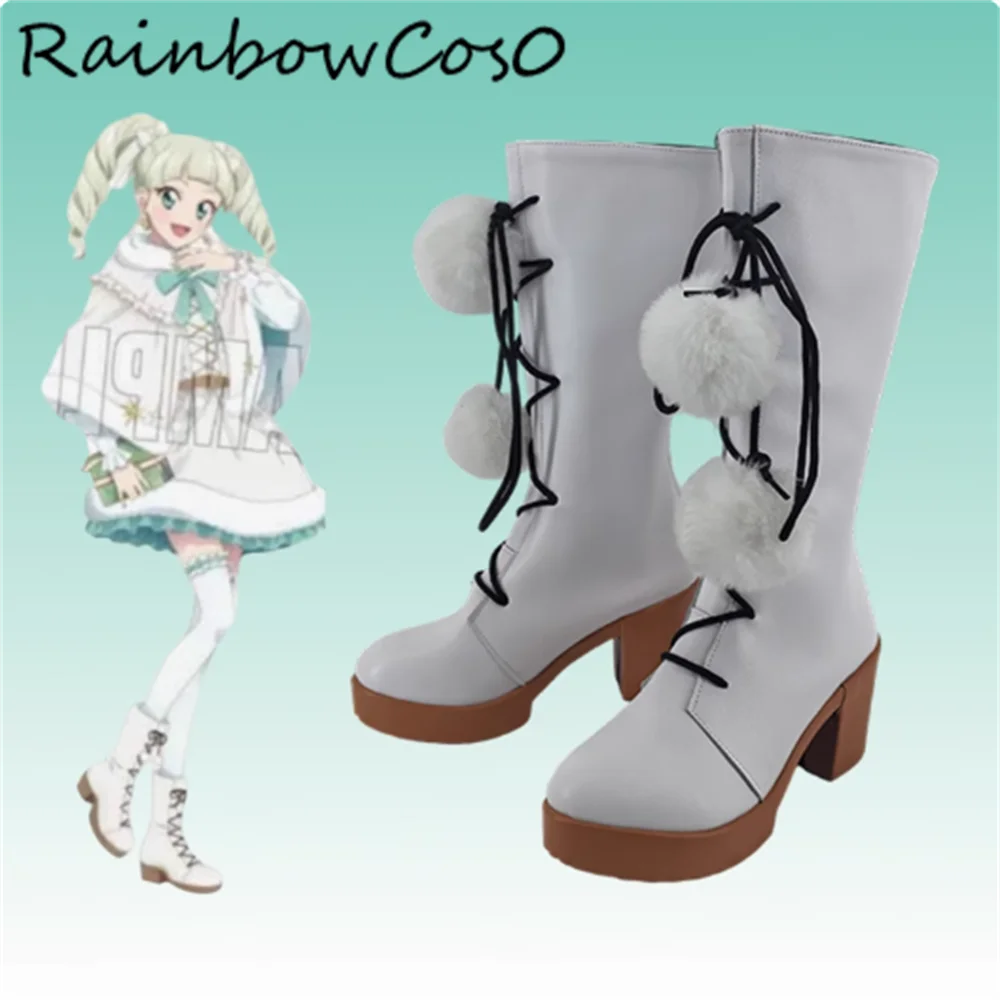 Todo Yurika Aikatsu Aikatsu! Cosplay Shoes Boots Game Anime Party Halloween RainbowCos0 W5406
Todo Yurika Aikatsu Aikatsu! Cosplay Shoes Boots Game Anime Party Halloween RainbowCos0 W5406