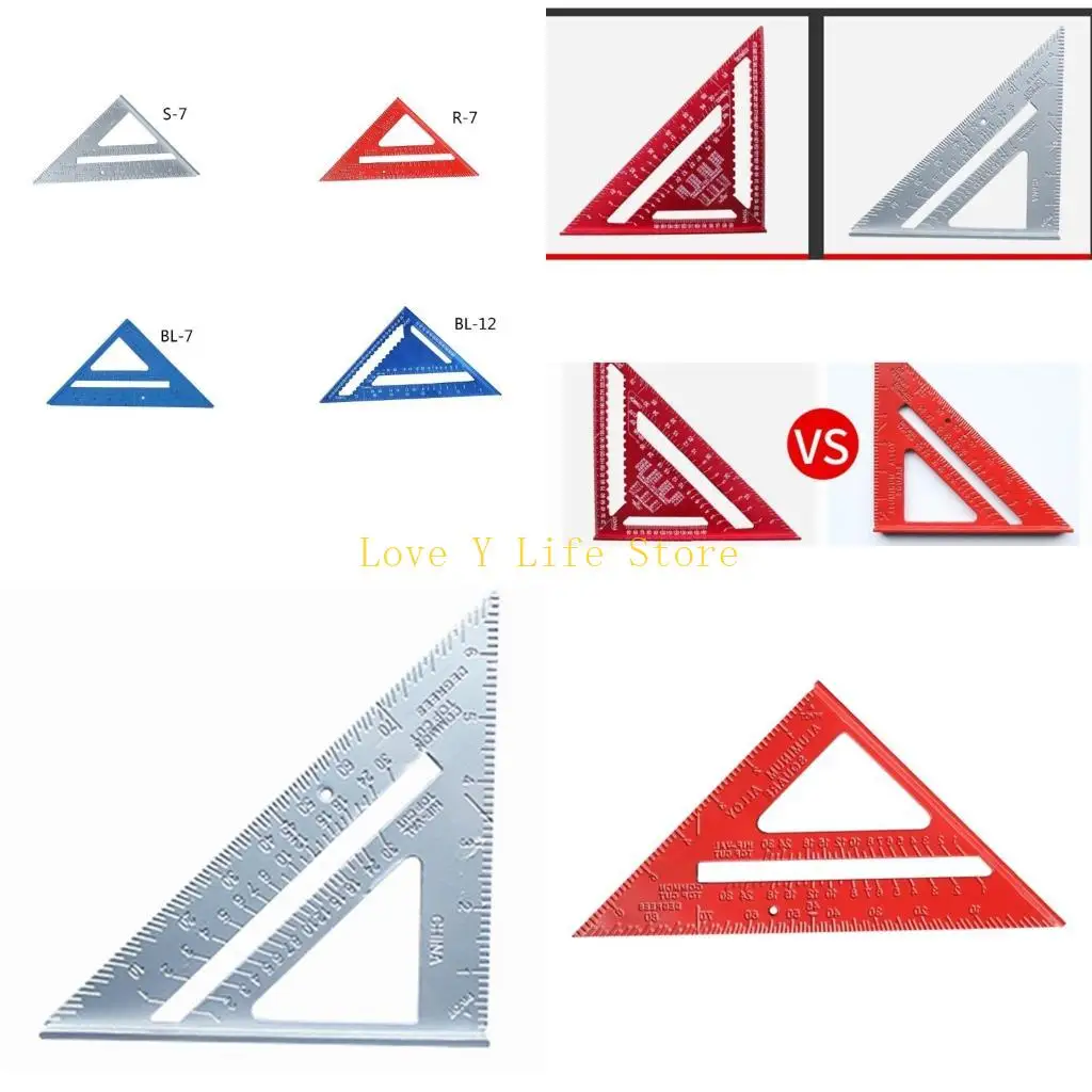 L74C Стропильный квадратный плотник, измерительный инструмент для макета, сплав, треугольная линейка, транспортир
L74C Стропильный квадратный плотник, измерительный инструмент для макета, сплав, треугольная линейка, транспортир