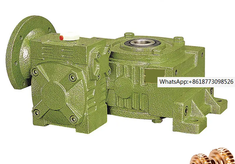 WPWEDKO double speed ratio worm gear horizontal iron shell reducer WPWEDKO50-80
WPWEDKO double speed ratio worm gear horizontal iron shell reducer WPWEDKO50-80