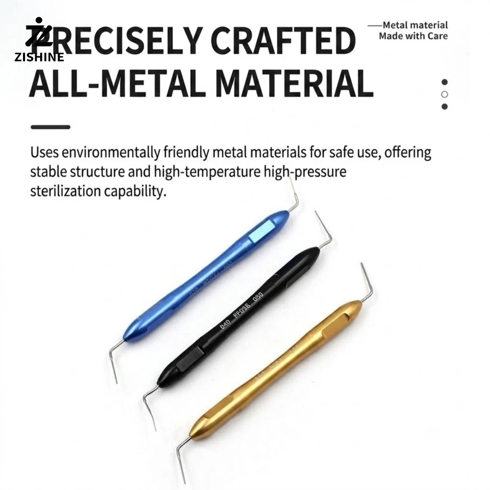 1Pc/3Pcs Dental Endo Vertical Condenser All-Metal Hand Plugger Root Canal Filling Obturation Tool 0.4-1mm Size Black Blue Gold
1Pc/3Pcs Dental Endo Vertical Condenser All-Metal Hand Plugger Root Canal Filling Obturation Tool 0.4-1mm Size Black Blue Gold