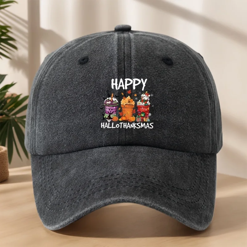 HallowThanksMas Print Baseball Cap, Retro Duckbill Hat, Soft Breathable for Outdoor/Casual/Sports/Shopping/Camping
HallowThanksMas Print Baseball Cap, Retro Duckbill Hat, Soft Breathable for Outdoor/Casual/Sports/Shopping/Camping