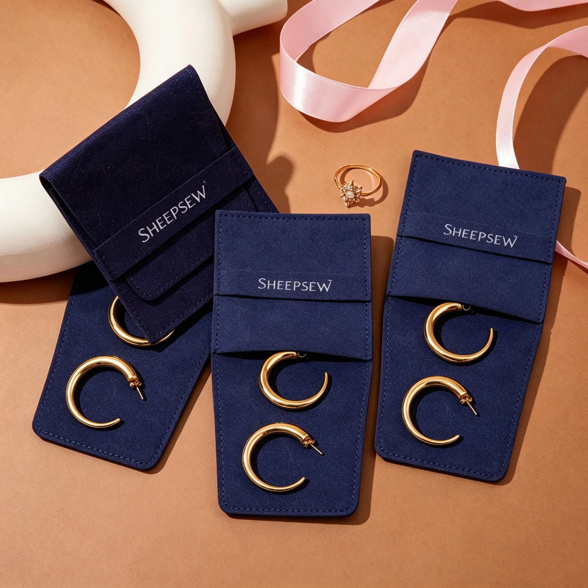SheepSew: Хит продаж! Бархатный мешочек для украшений из микрофибры с кнопкой и возможностью нанесения логотипа, роскошный бархатный мешочек для колец, ожерелий, серег.
SheepSew: Хит продаж! Бархатный мешочек для украшений из микрофибры с кнопкой и возможностью нанесения логотипа, роскошный бархатный мешочек для колец, ожерелий, серег.