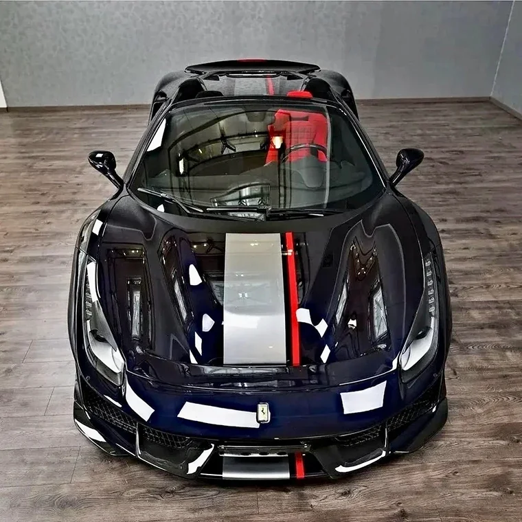 Car Stickers FOR Ferrari 488 pista Convertible Body Hood Decoration Fashion Sports Decals Foil Accessories
Car Stickers FOR Ferrari 488 pista Convertible Body Hood Decoration Fashion Sports Decals Foil Accessories