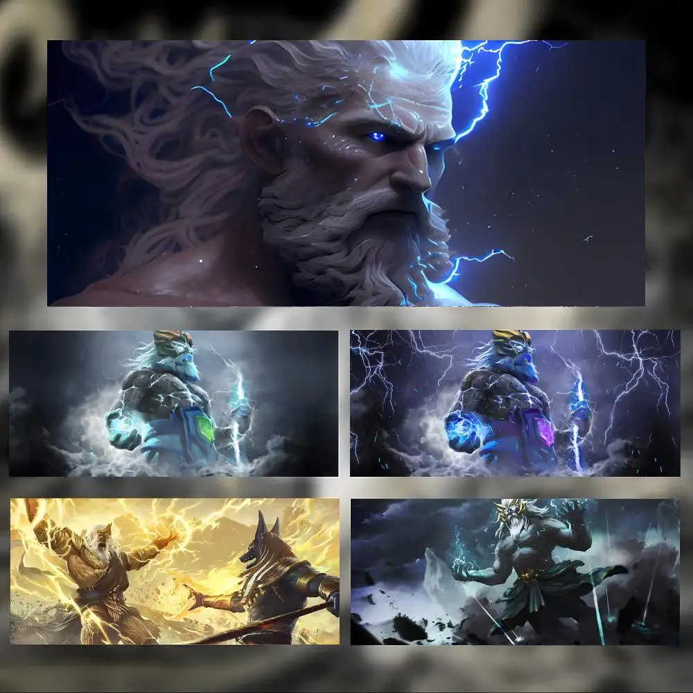 Epic Ancient Myth G-Greek Mythology Zeus Mouse Pad Large Thick Desk Pad Stitched Edges Gaming Mouse Mat for PC
Epic Ancient Myth G-Greek Mythology Zeus Mouse Pad Large Thick Desk Pad Stitched Edges Gaming Mouse Mat for PC