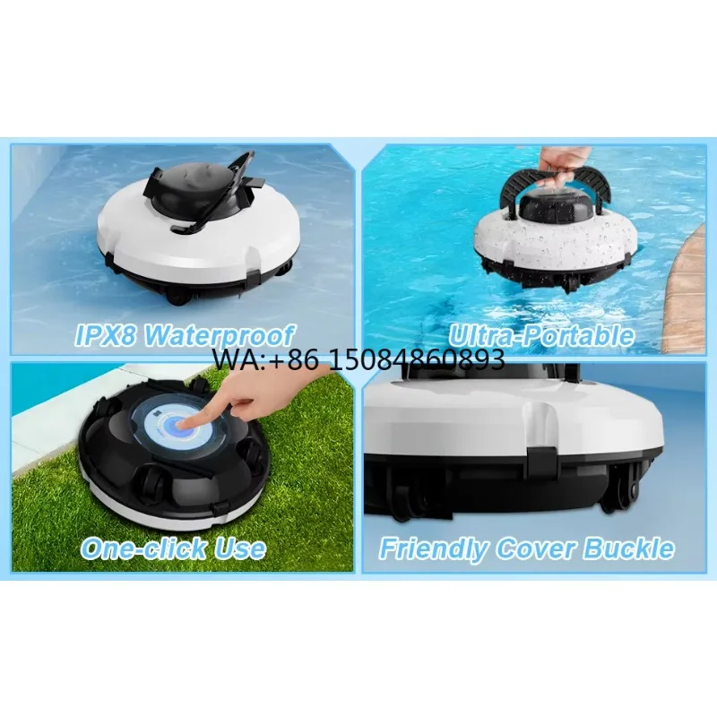 Gardeninggardening ToolsAutomatic Vacuum Cleaner Wall Climbing Pool Robotic Cleaner With Smart Navigation And Topload Filter Ide
Gardeninggardening ToolsAutomatic Vacuum Cleaner Wall Climbing Pool Robotic Cleaner With Smart Navigation And Topload Filter Ide