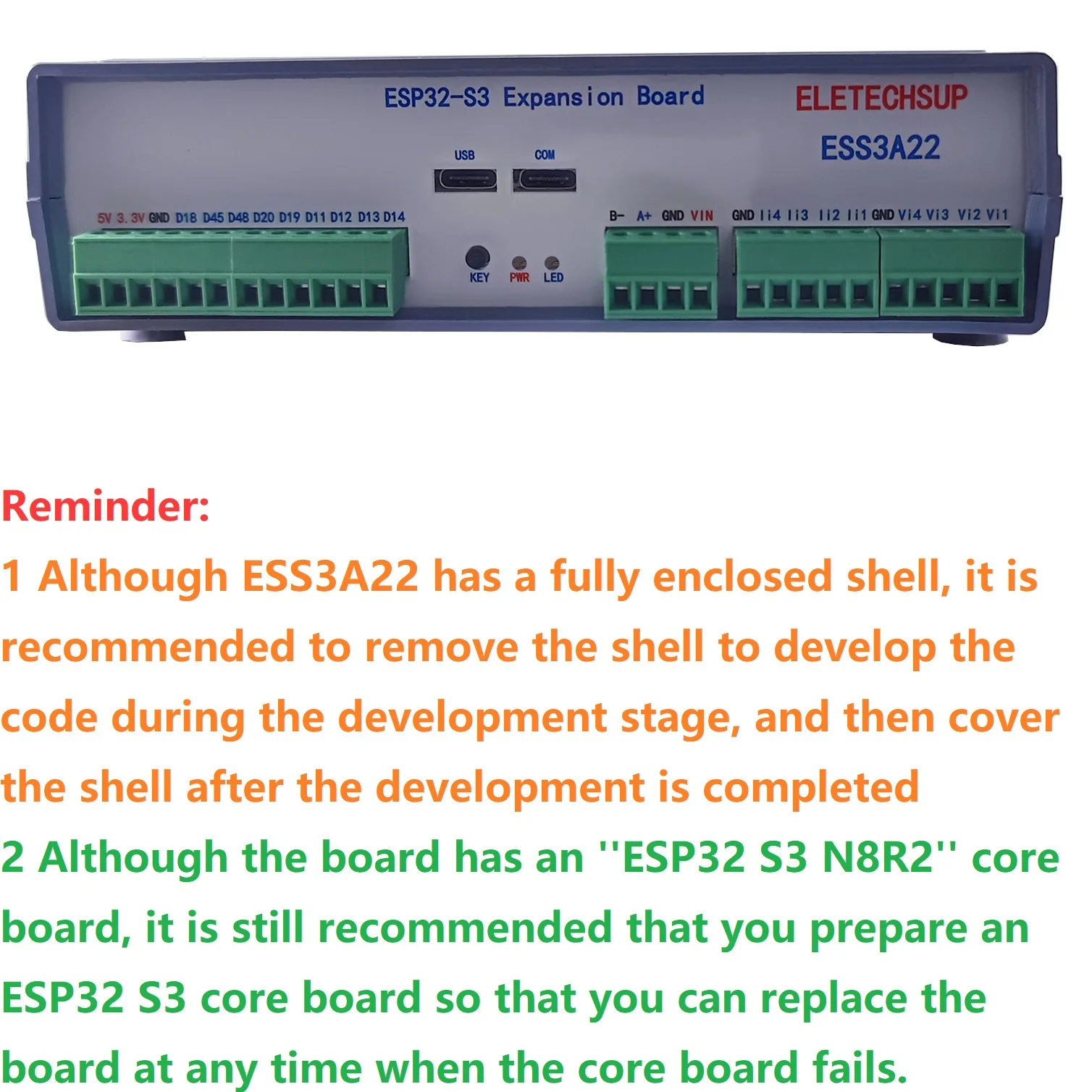 RS485 8AI 8DI 10DO ESP32 S3 Multifunction Expansion Box Modbus Wifi MOS Relay Module for Arduino WEB MQTT Ethernet Network DIY
RS485 8AI 8DI 10DO ESP32 S3 Multifunction Expansion Box Modbus Wifi MOS Relay Module for Arduino WEB MQTT Ethernet Network DIY