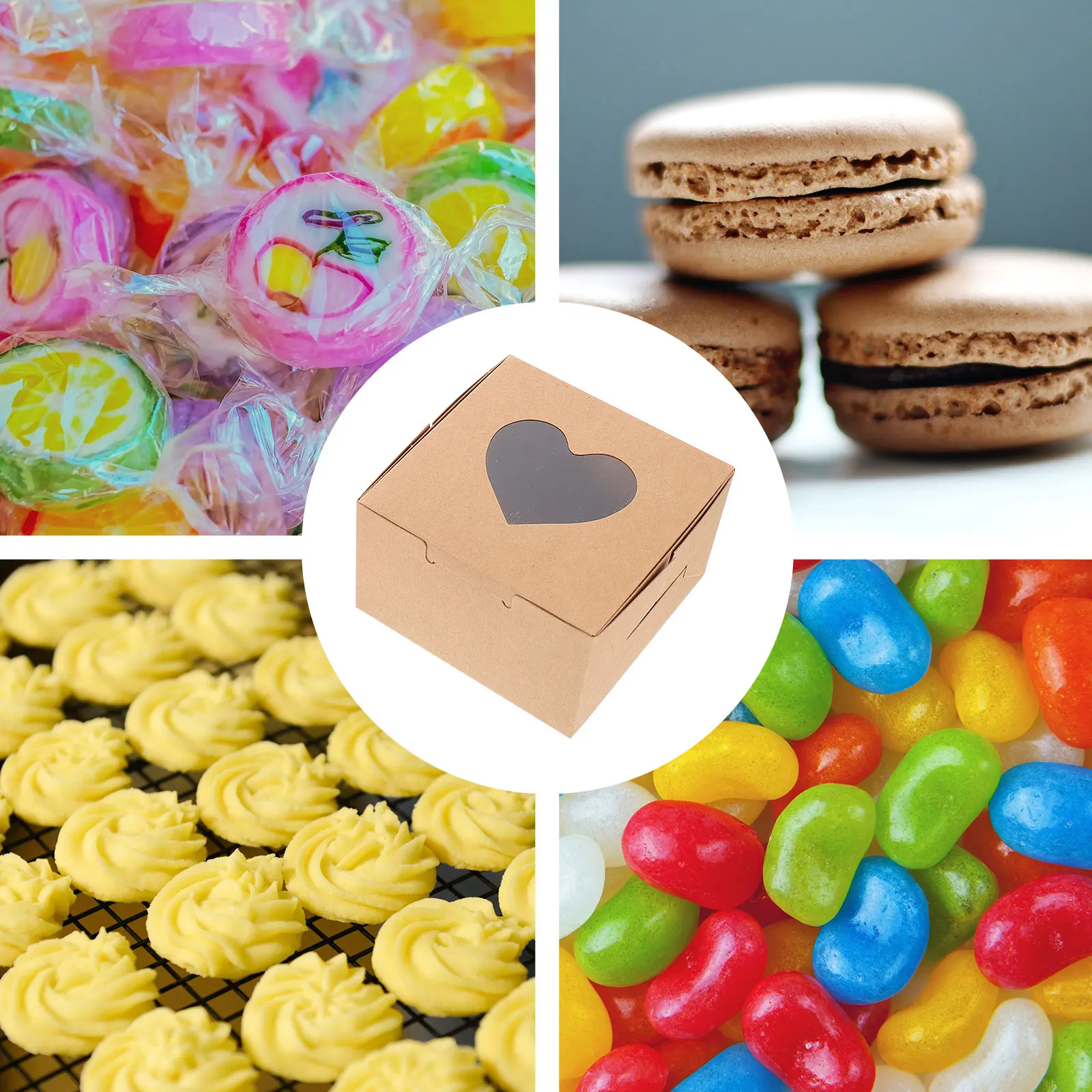 40 Pcs Cake Containers Egg Yolk Box Cookie Boxes with Clear Window Food Packaging
40 Pcs Cake Containers Egg Yolk Box Cookie Boxes with Clear Window Food Packaging