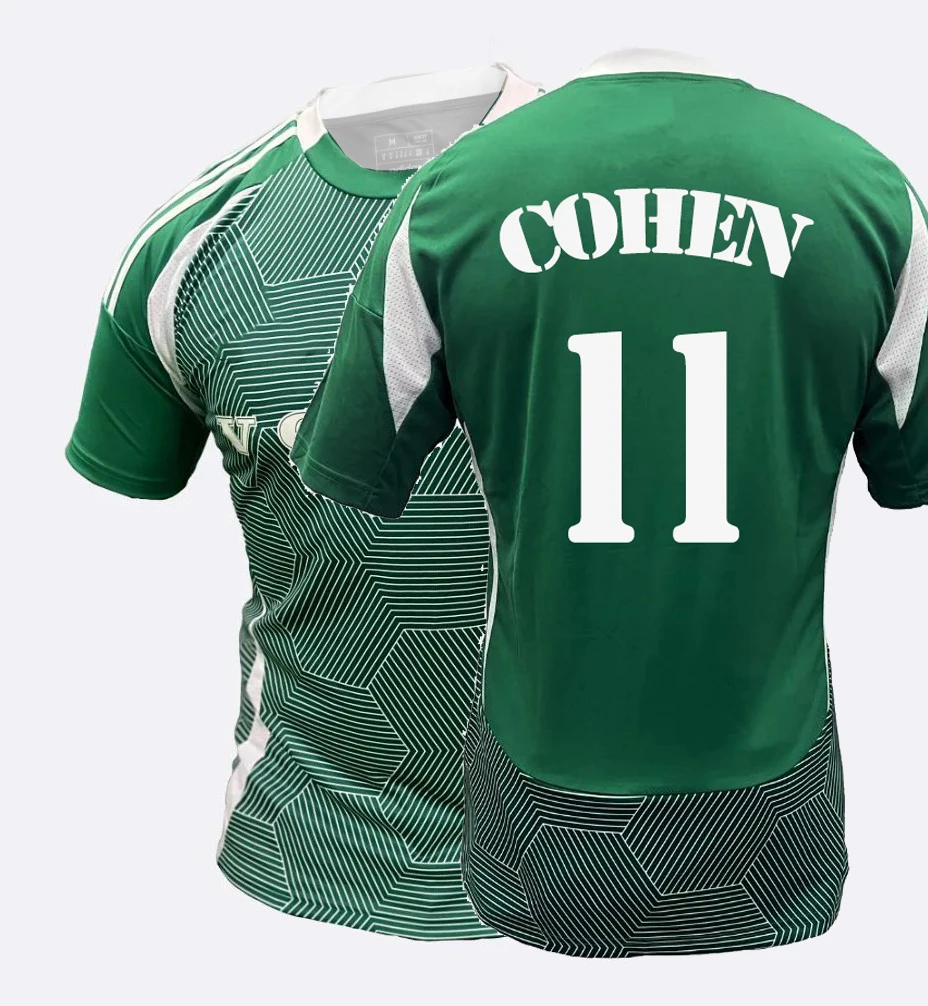 2025-26 Maccabi Haifa Домашние и выездные футбольные майки Модные быстросохнущие повседневные спортивные футболки Дышащие с короткими рукавами
2025-26 Maccabi Haifa Домашние и выездные футбольные майки Модные быстросохнущие повседневные спортивные футболки Дышащие с короткими рукавами