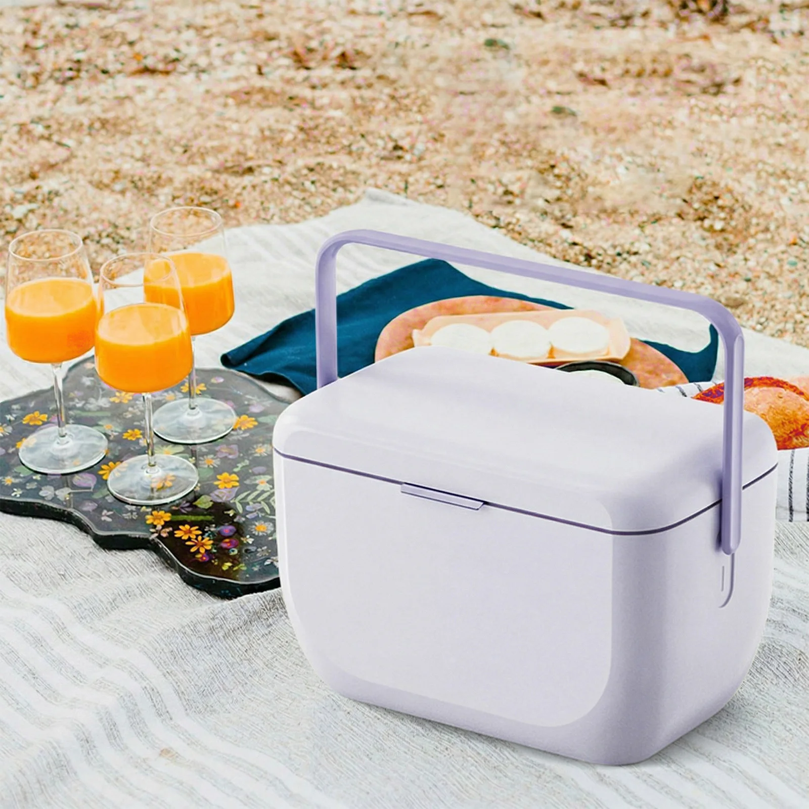 6L Camping Ice Box with Lid Portable Ices Bucket Heat Preservation Drink Cooling Bucket for Wine Beers Party Outdoor
6L Camping Ice Box with Lid Portable Ices Bucket Heat Preservation Drink Cooling Bucket for Wine Beers Party Outdoor