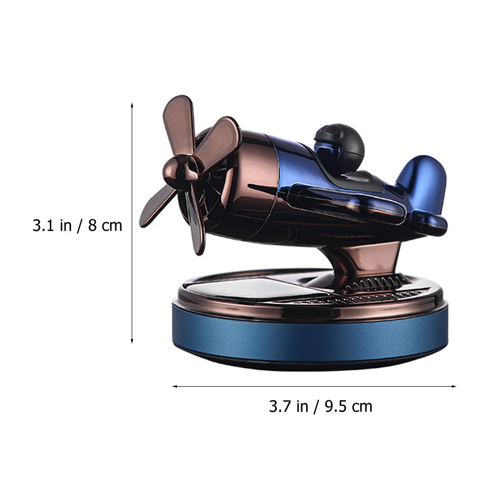 Stylish Solar Aircraft Air Freshener Diffuser ABS Aluminum Alloy Aromatherapy Ornaments Interior Decorative Accessories
Stylish Solar Aircraft Air Freshener Diffuser ABS Aluminum Alloy Aromatherapy Ornaments Interior Decorative Accessories