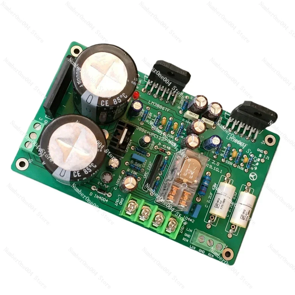 LM3886 Power Amplifier Board with Speaker Protection (Finished) Edition 19
LM3886 Power Amplifier Board with Speaker Protection (Finished) Edition 19