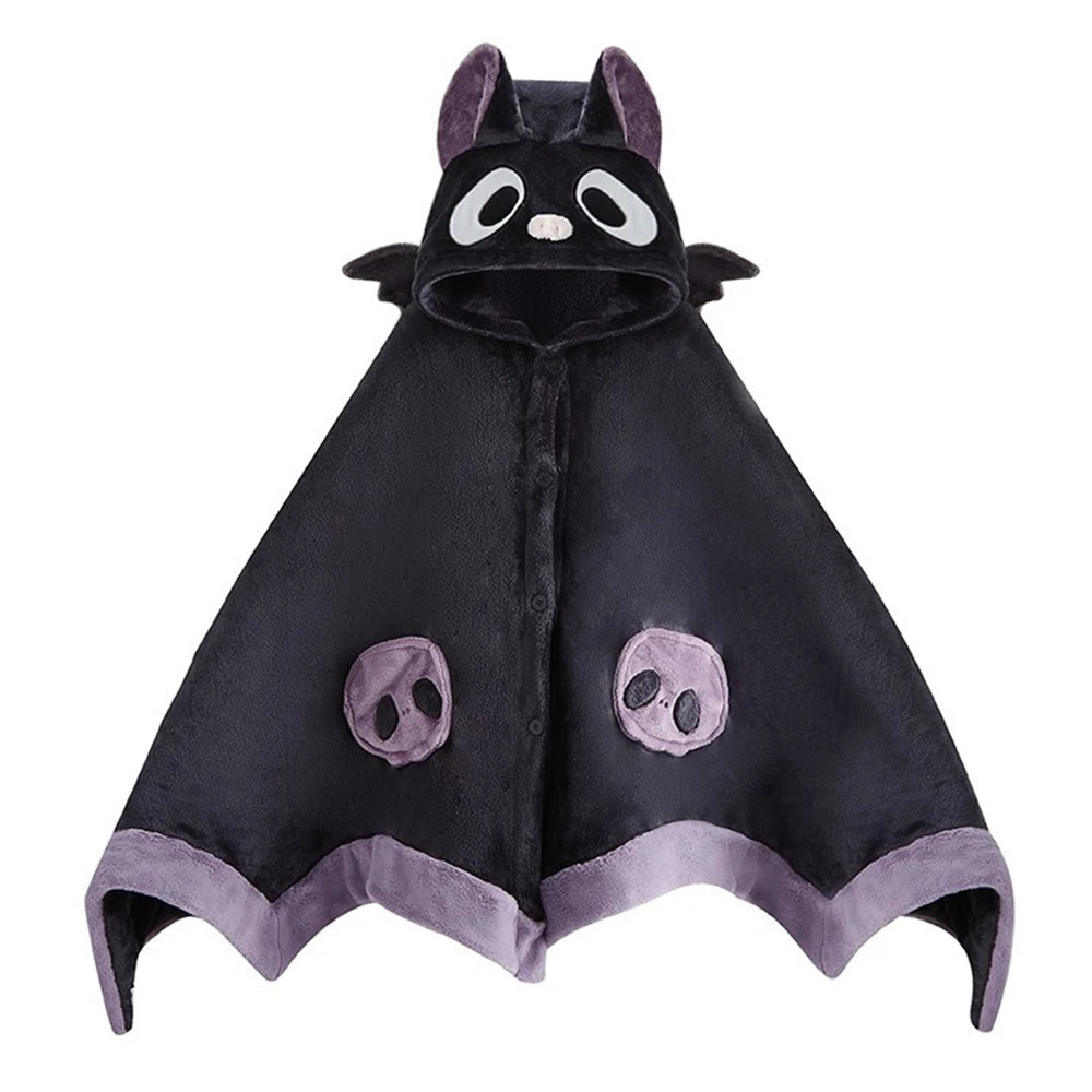 Bat Cosplay Cloak Winter Thick Blanket Robe Comfortable Soft Cape Women's Cartoon Cute Halloween Vampire Nightgown Witch's Robes
Bat Cosplay Cloak Winter Thick Blanket Robe Comfortable Soft Cape Women's Cartoon Cute Halloween Vampire Nightgown Witch's Robes