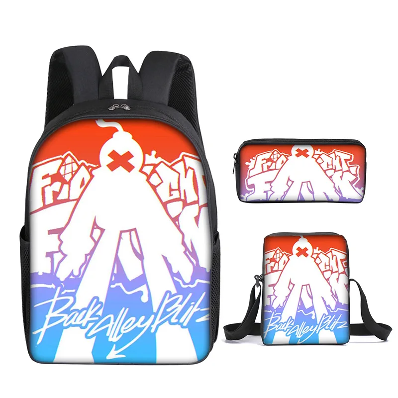 Luxury Friday Night Funkin 3D Print 3pcs/Set pupil School Bags Laptop Daypack Backpack Inclined shoulder bag Pencil Case
Luxury Friday Night Funkin 3D Print 3pcs/Set pupil School Bags Laptop Daypack Backpack Inclined shoulder bag Pencil Case