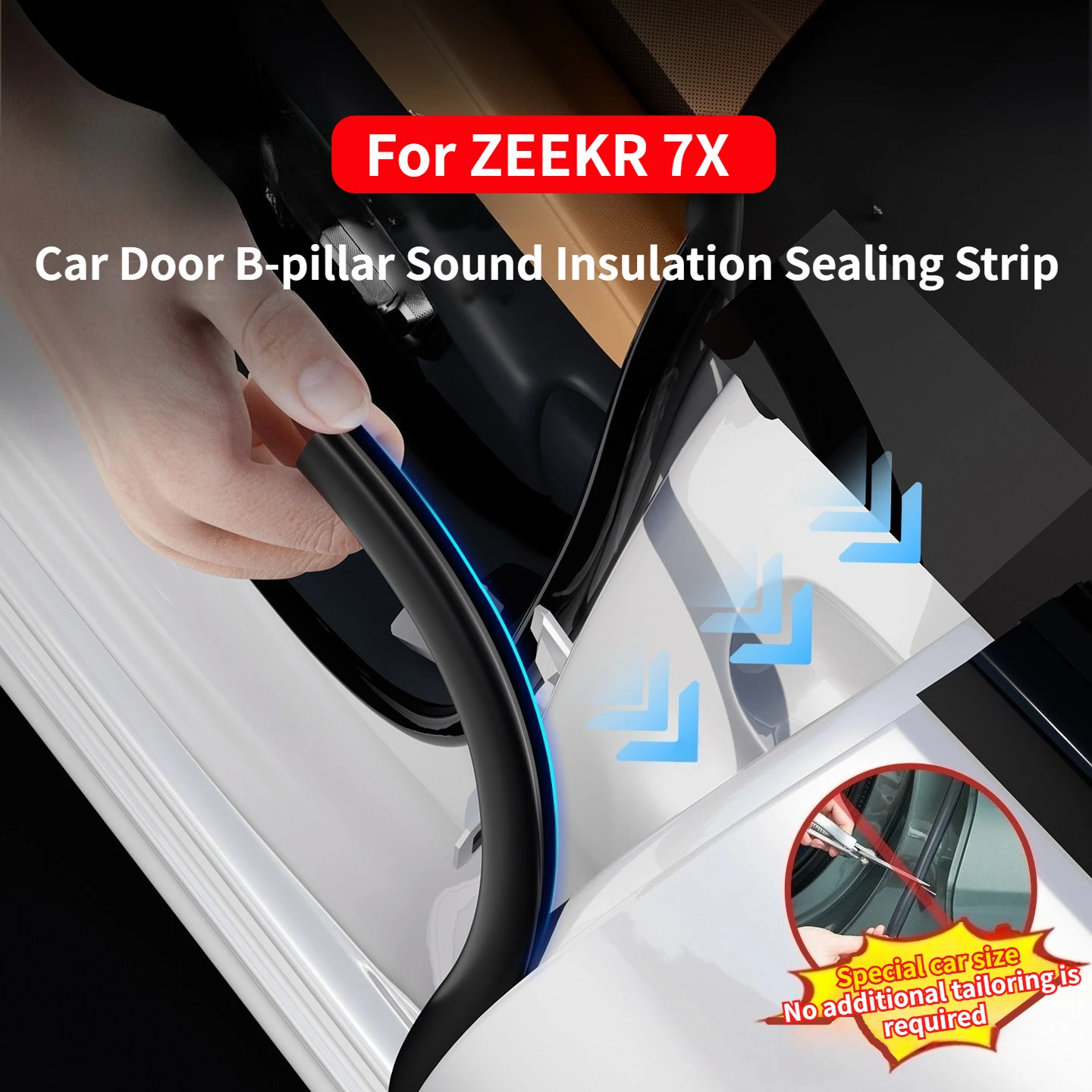 Car Door B-pillar Sound Insulation Sealing Strip For ZEEKR 7X 2025 2026 Car Door Sound Insulation Sealing Strip Auto Accessories
Car Door B-pillar Sound Insulation Sealing Strip For ZEEKR 7X 2025 2026 Car Door Sound Insulation Sealing Strip Auto Accessories