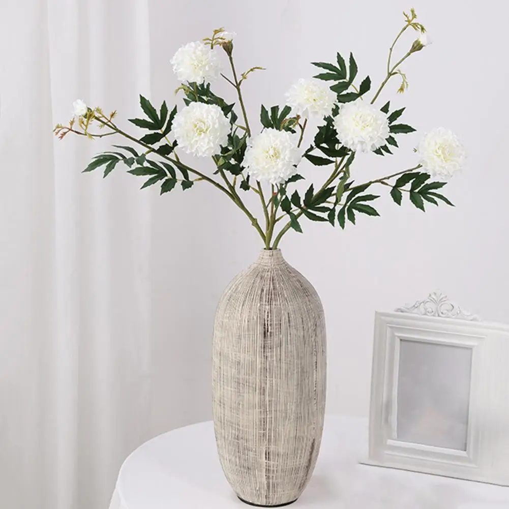 Flower Bouquet Supplies Artificial Marigold Silk Flowers with Leaves Uv Resistant Faux Blooms for Indoor Outdoor Garden Decor 3
Flower Bouquet Supplies Artificial Marigold Silk Flowers with Leaves Uv Resistant Faux Blooms for Indoor Outdoor Garden Decor 3