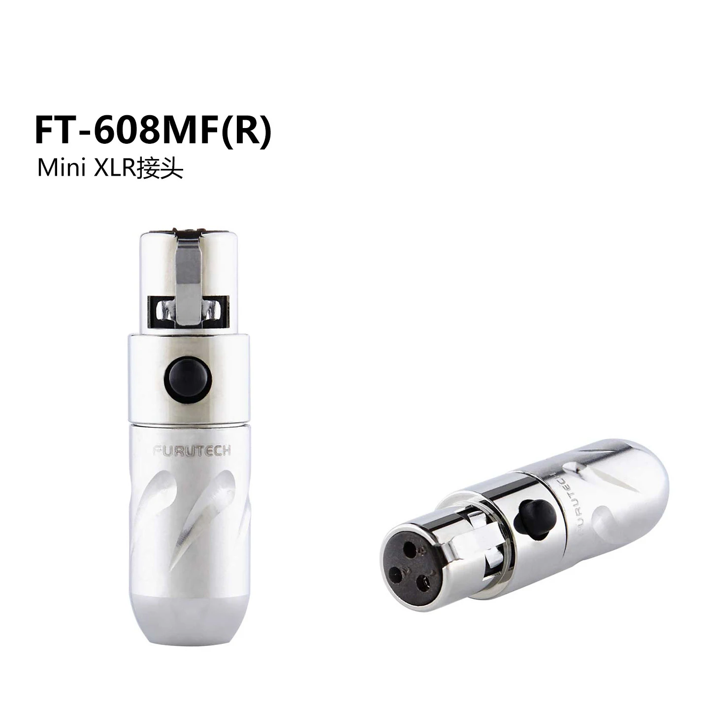 Furutech FT-608MF Mini XLR 3-Pin Balanced Connector, Earphone Cable Upgrade Plug for Portable Player
Furutech FT-608MF Mini XLR 3-Pin Balanced Connector, Earphone Cable Upgrade Plug for Portable Player