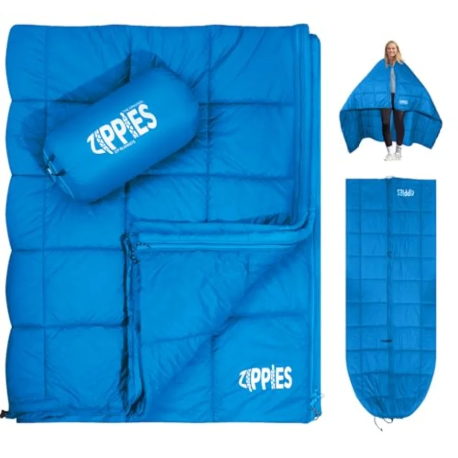 3M Thinsulate Insulation Puffy Camping Blanket for Cold Weather Queen Size Warm Camping Quilt with Zipper Waterproof Outdoor Sl
3M Thinsulate Insulation Puffy Camping Blanket for Cold Weather Queen Size Warm Camping Quilt with Zipper Waterproof Outdoor Sl
