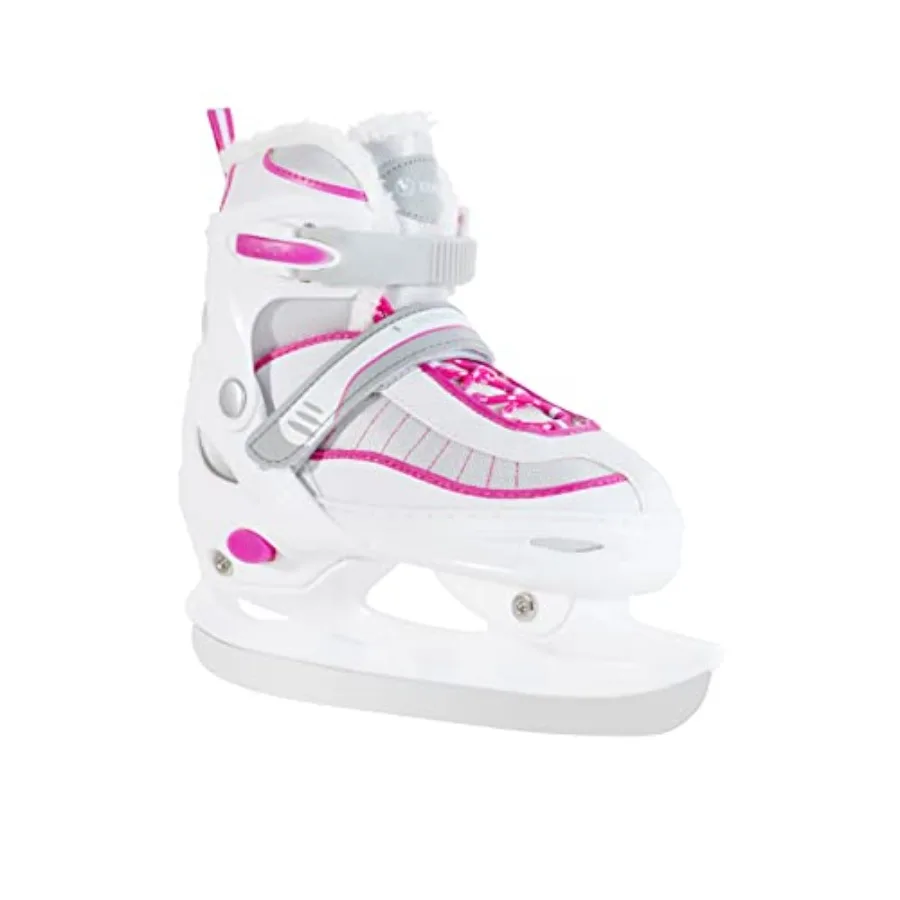 Ice skates, adjustable ice skates for Men Women and kids, Stainless Steel Ice Skates, Quick Lacing System and Push-Lock Buckle,
Ice skates, adjustable ice skates for Men Women and kids, Stainless Steel Ice Skates, Quick Lacing System and Push-Lock Buckle,