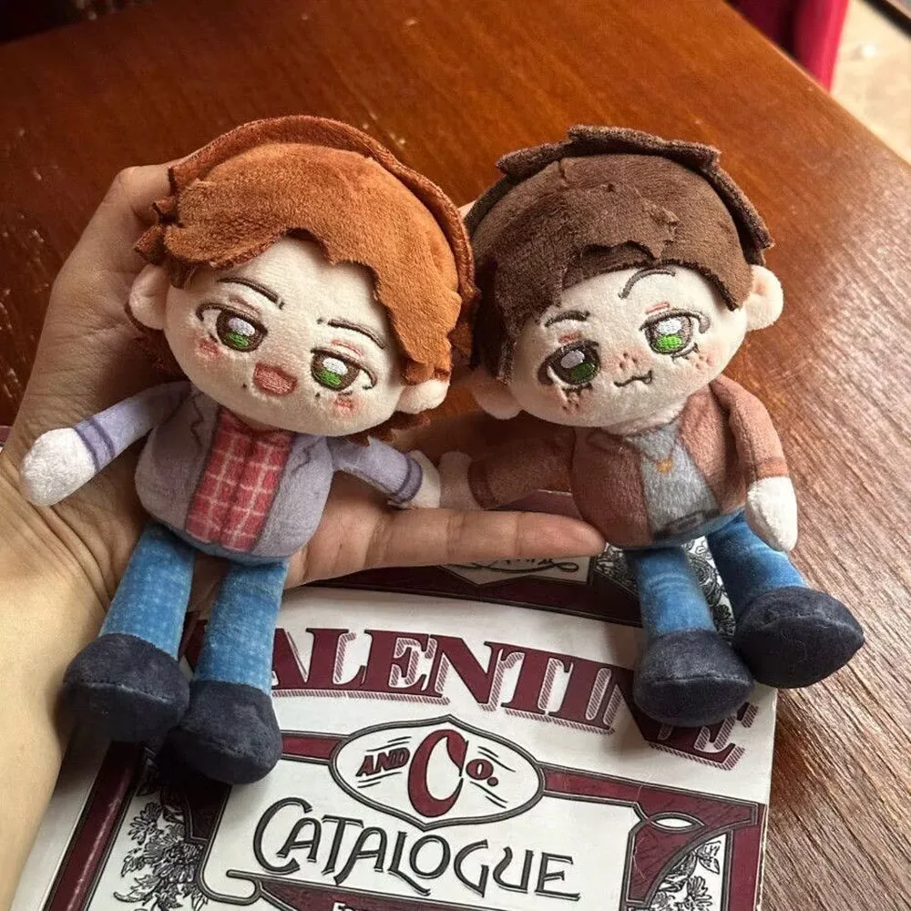 1 Set of 15cm Supernatural Dean Sam Plush Doll XMAS Gift Pendant Halloween Ornament Stuffed Toy Birthday Gift
1 Set of 15cm Supernatural Dean Sam Plush Doll XMAS Gift Pendant Halloween Ornament Stuffed Toy Birthday Gift