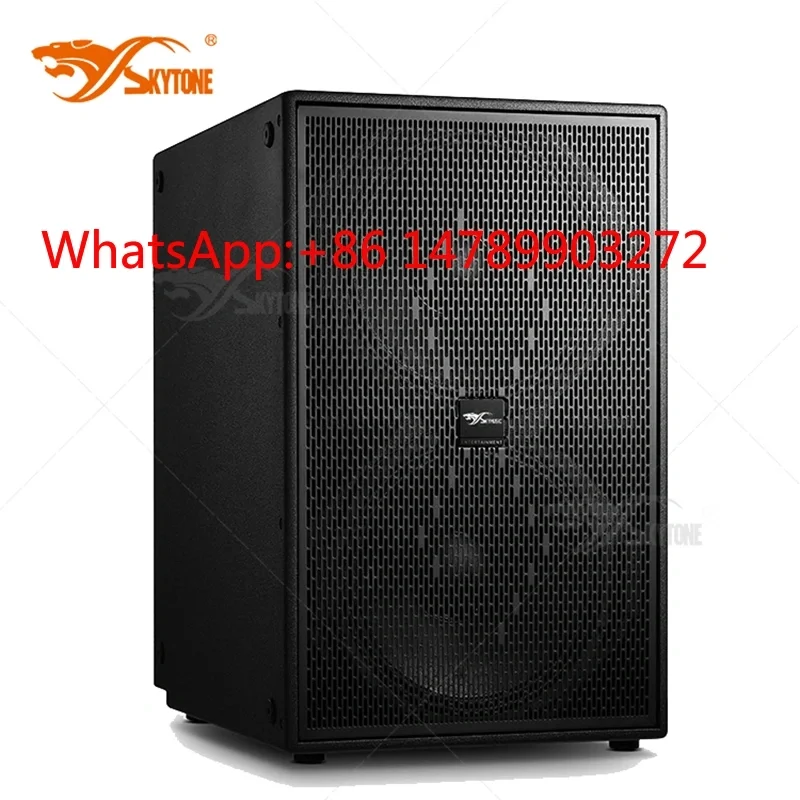 Dual 18 Inch 2000W RMS Subwoofer, High Power Bass Speaker for Large Stage Events
Dual 18 Inch 2000W RMS Subwoofer, High Power Bass Speaker for Large Stage Events