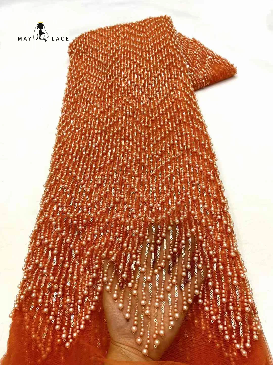 African Beads Lace Fabric with Sequins, Nigerian Fabric for Bridal Party Dresses Sewing, High Quality, French, Luxury, 2024
African Beads Lace Fabric with Sequins, Nigerian Fabric for Bridal Party Dresses Sewing, High Quality, French, Luxury, 2024