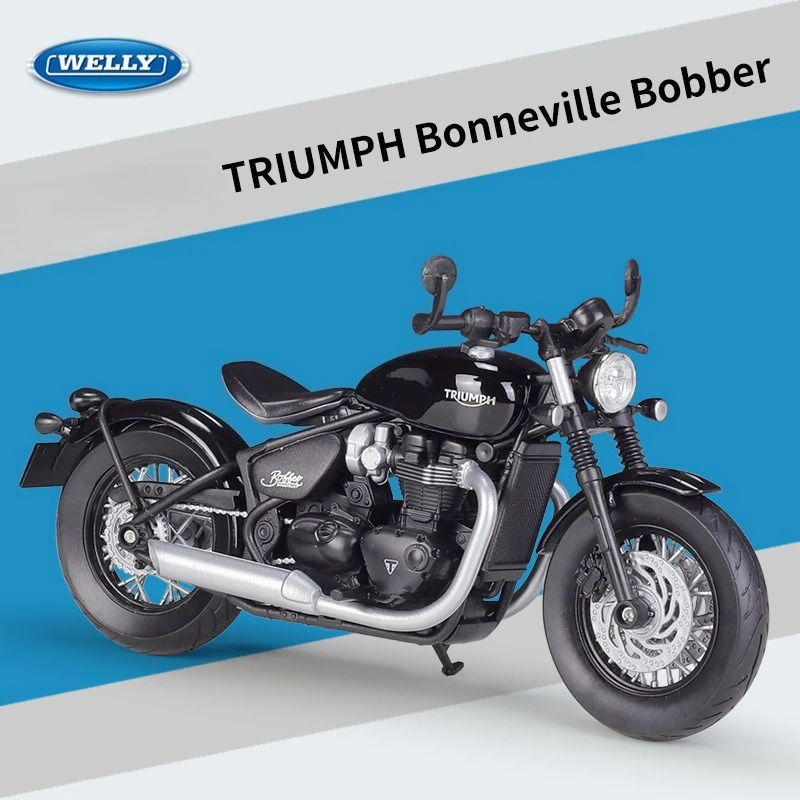WELLY 1:12 Bonneville Bobber сплав уличный велосипед модель мотоцикла литой под давлением металлический миниатюрный Voiture подарок бойфренду на день рождения хобби 
WELLY 1:12 Bonneville Bobber сплав уличный велосипед модель мотоцикла литой под давлением металлический миниатюрный Voiture подарок бойфренду на день рождения хобби