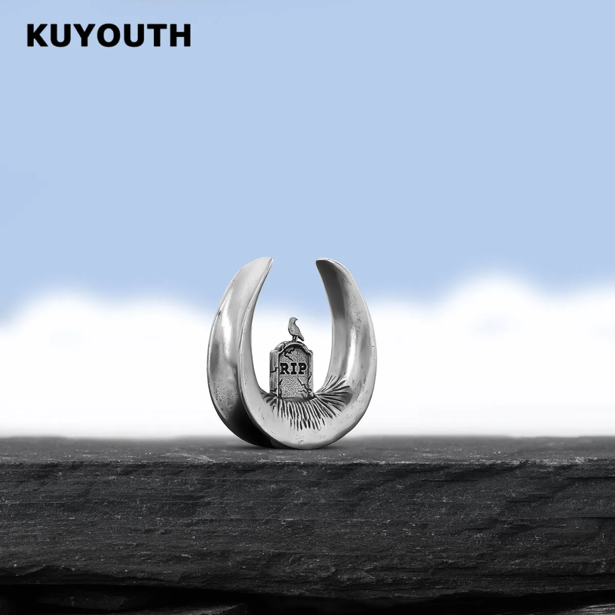 KUYOUTH Gothic Saddle Expanders Ear Tunnels Plugs Gauges Ears Piercing Stretchers Jewelry Copper Earring 1Pair
KUYOUTH Gothic Saddle Expanders Ear Tunnels Plugs Gauges Ears Piercing Stretchers Jewelry Copper Earring 1Pair