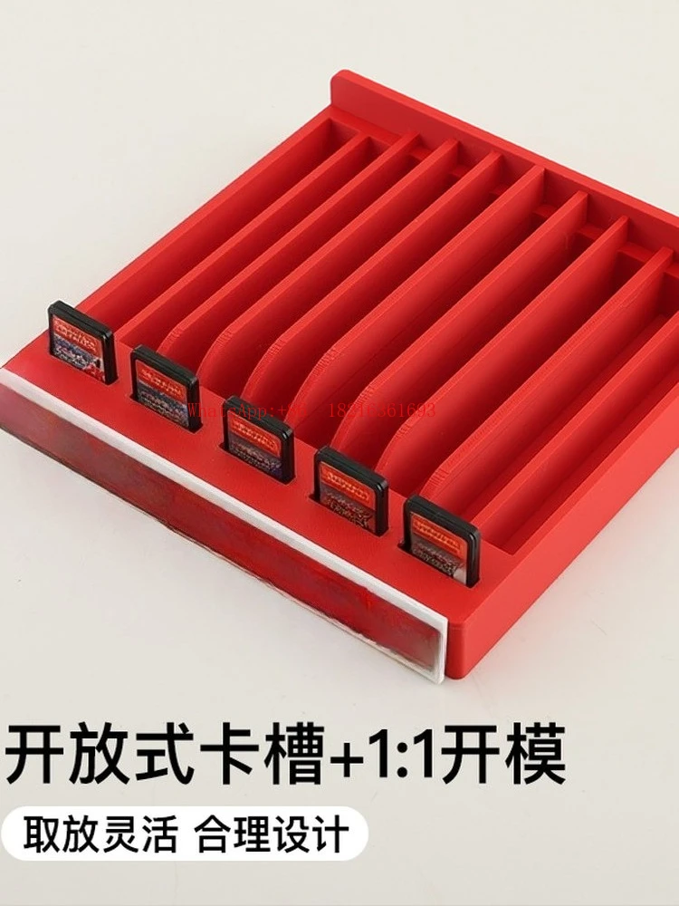 Game Cassette Storage Display Cassette Box Holder Desktop Large Capacity Peripheral Accessories
