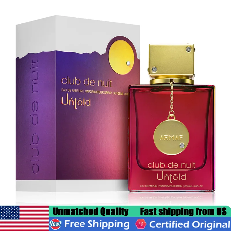 Original Arabic Perfumes Armaf Club de Nuit Untold Eau de Parfum Spray 3.6 Ounce Premium Unisex Clean Woody Amber EDP Perfume Pheromones Cologne 105ml Portable Balanced Lasting Saffron Amberwood Cedar Fragrance for All-Season Daily Casual Wear & Gifting
Original Arabic Perfumes Armaf Club de Nuit Untold Eau de Parfum Spray 3.6 Ounce Premium Unisex Clean Woody Amber EDP Perfume Pheromones Cologne 105ml Portable Balanced Lasting Saffron Amberwood Cedar Fragrance for All-Season Daily Casual Wear & Gifting