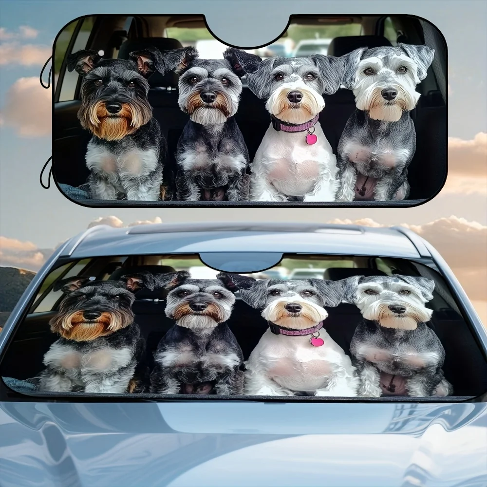 1 шт., миниатюрный шнауцер с принтом для езды на автомобиле, складной козырек от солнца на лобовое стекло, автомобильный солнцезащитный козырек, компактный и удобный, подходит для
1 шт., миниатюрный шнауцер с принтом для езды на автомобиле, складной козырек от солнца на лобовое стекло, автомобильный солнцезащитный козырек, компактный и удобный, подходит для