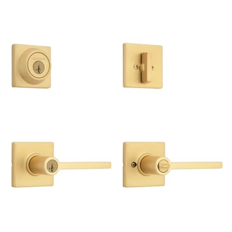 Casey Front Door Lock Handle and Deadbolt Set,,, Pick Resistant SmartKey Rekey Deadbolt Security
Casey Front Door Lock Handle and Deadbolt Set,,, Pick Resistant SmartKey Rekey Deadbolt Security