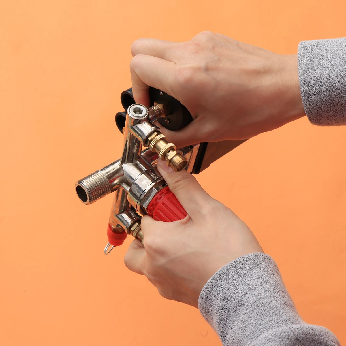 Pressure Control Switch Air Compressor Pump Gauge Regulator Miniature Valve Power Saving Easy Installation Accessories
Pressure Control Switch Air Compressor Pump Gauge Regulator Miniature Valve Power Saving Easy Installation Accessories