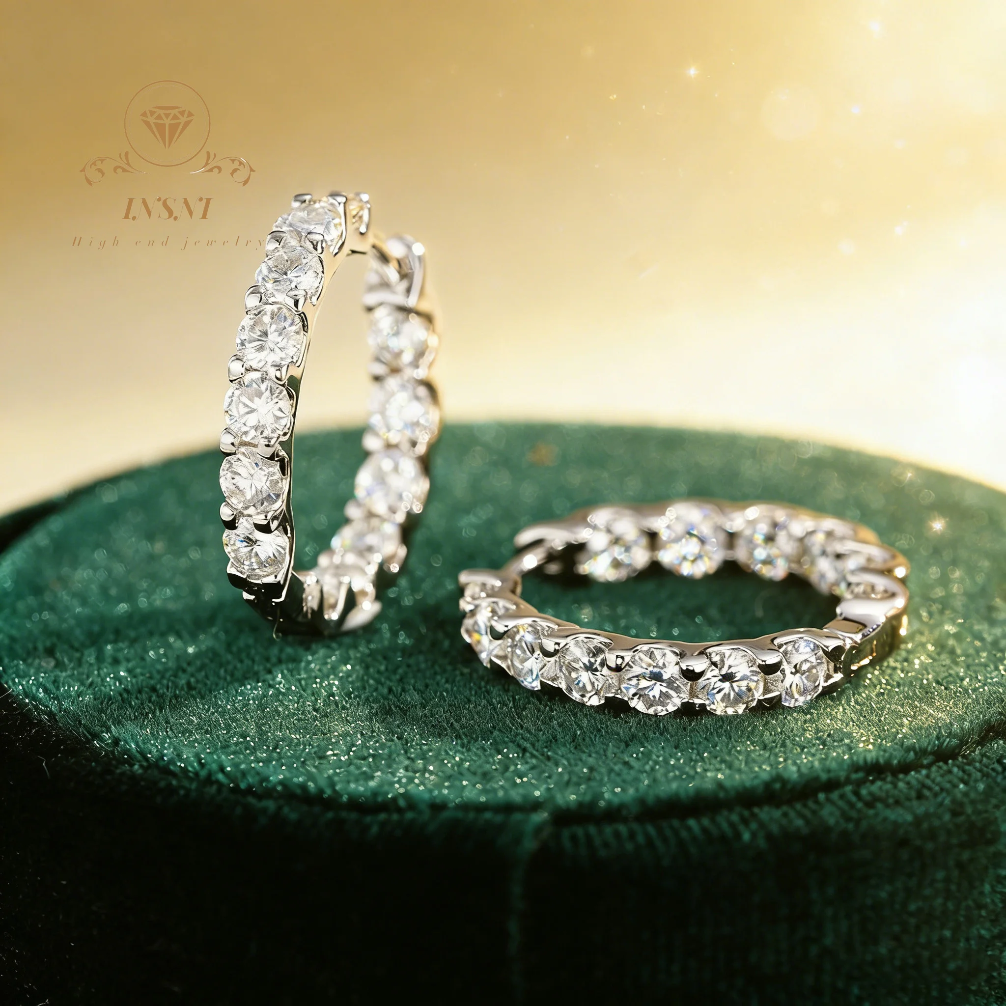 S925 Silver Moissanite Stud Earrings Certified Fashion Minimalist Elegance with Free Gift for Women Anti Tarnish Jewelry
S925 Silver Moissanite Stud Earrings Certified Fashion Minimalist Elegance with Free Gift for Women Anti Tarnish Jewelry