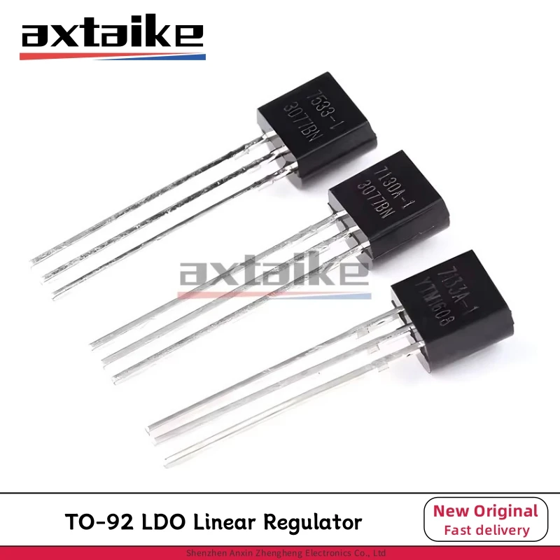 20PCS HT7130/7133/7136/7144/7150/7330/7333/7336/7344/7350/7530/7533/7536/7544/7550 A-1 TO-92 DIP LDO Linear Voltage Regulator
20PCS HT7130/7133/7136/7144/7150/7330/7333/7336/7344/7350/7530/7533/7536/7544/7550 A-1 TO-92 DIP LDO Linear Voltage Regulator