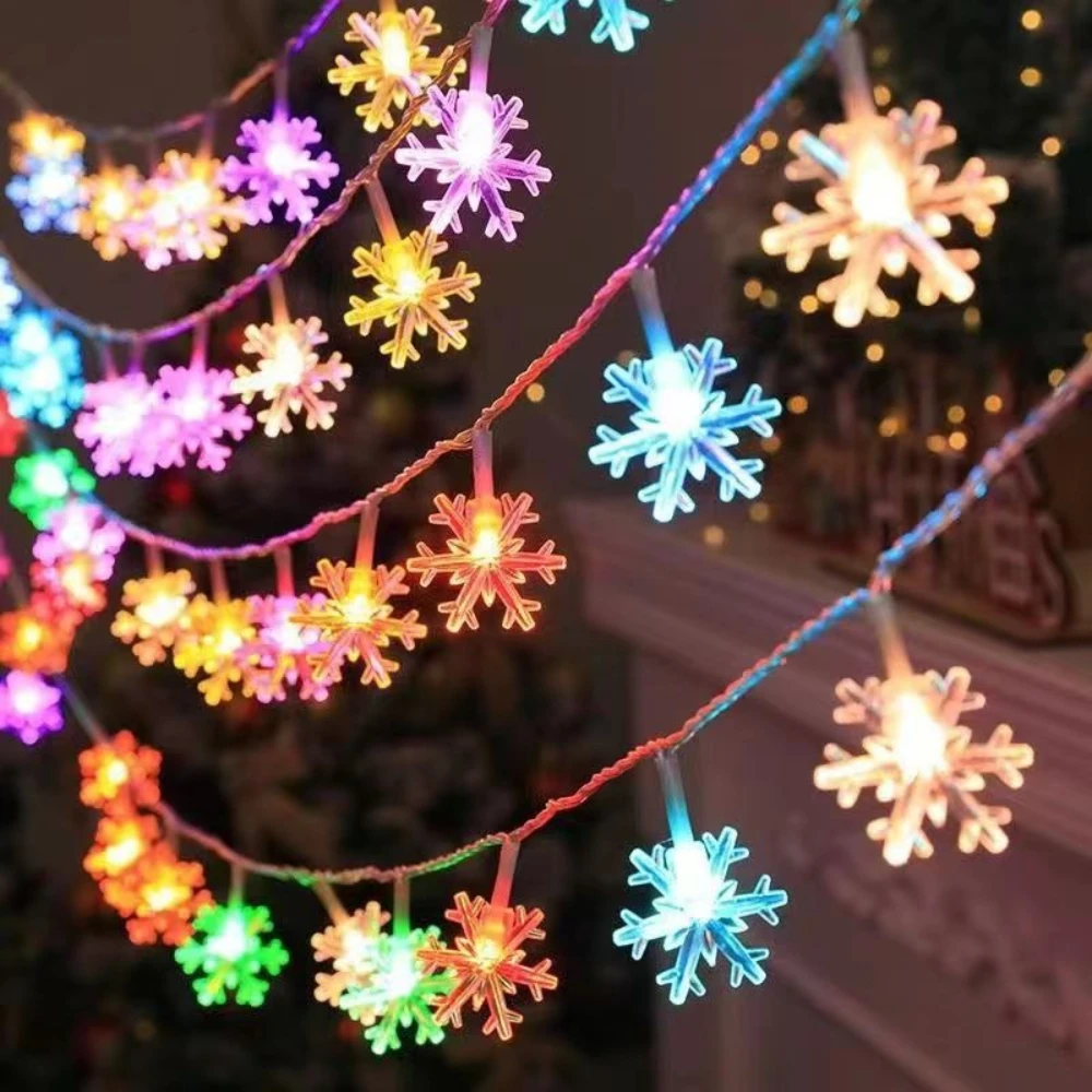 5M 50LED Ambient Light Snowflake String Lights Outdoor Christmas Fairy Wedding Party Garland Holiday Decoration Lighting Strips
5M 50LED Ambient Light Snowflake String Lights Outdoor Christmas Fairy Wedding Party Garland Holiday Decoration Lighting Strips