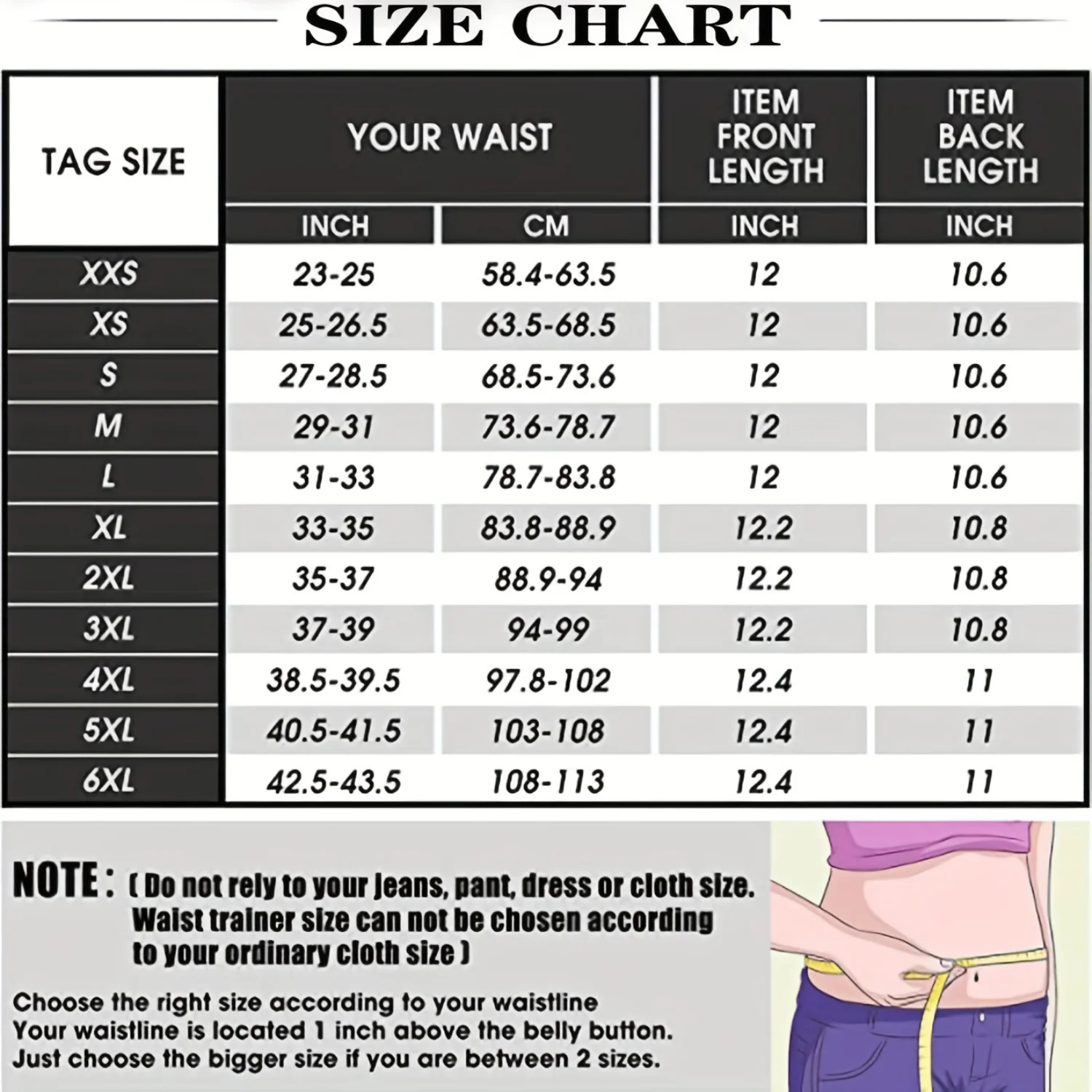 Latex Waist Trainer For Women Zipper Hooks Corset Sport Cincher 9 Steel Bones - Reduce Lower Belly Fat!
Latex Waist Trainer For Women Zipper Hooks Corset Sport Cincher 9 Steel Bones - Reduce Lower Belly Fat!