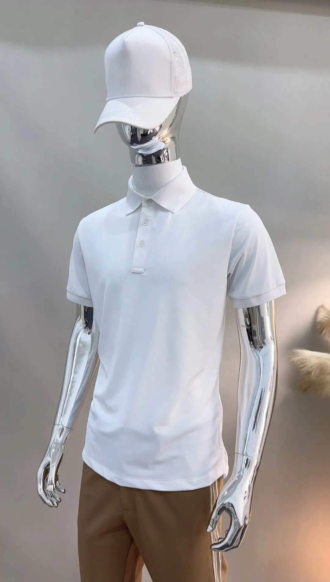 New Men's Golf Casual Fashion Mesh Quick-Dry Top: Slimming and Versatile
New Men's Golf Casual Fashion Mesh Quick-Dry Top: Slimming and Versatile
