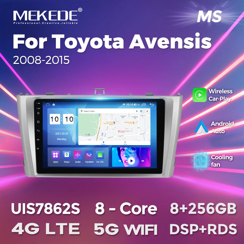 MEKEDE QLED Screen 2din Carplay Auto IPS Screen Car Radio Multimedia Video Player 8+256G for Toyota Avensis 2008-2015 GPS Navi
MEKEDE QLED Screen 2din Carplay Auto IPS Screen Car Radio Multimedia Video Player 8+256G for Toyota Avensis 2008-2015 GPS Navi
