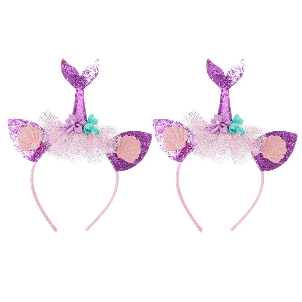 2Pcs Mermaid Headbands Girls Cute Hair Accessories Soft Comfortable Party Daily Wear Photo Shoots Decor Mermaid Party Decor
2Pcs Mermaid Headbands Girls Cute Hair Accessories Soft Comfortable Party Daily Wear Photo Shoots Decor Mermaid Party Decor