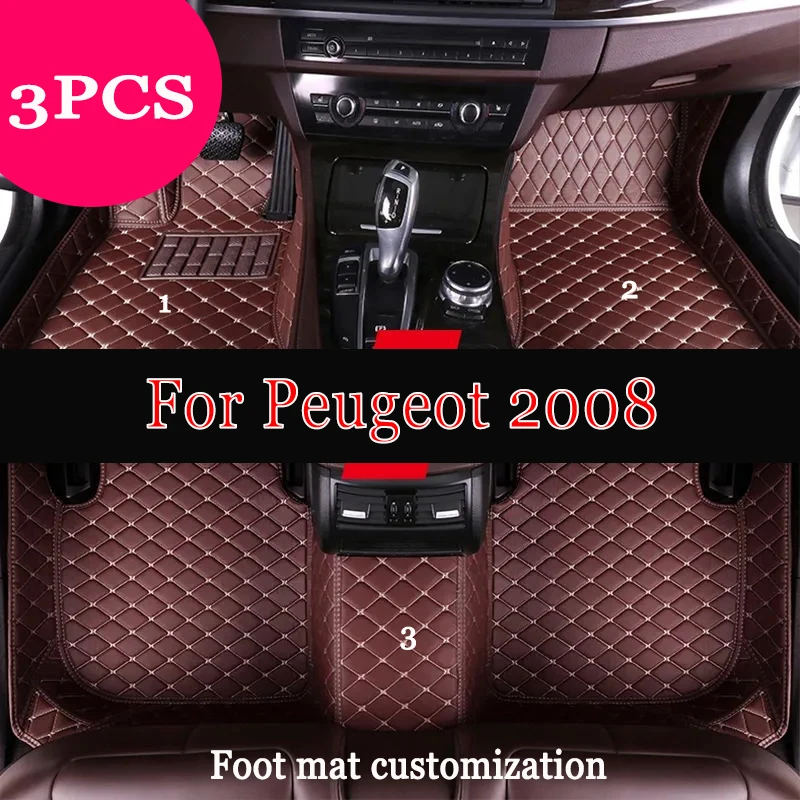 Автомобильные коврики для Peugeot 2008 2020, автостайлинг, водонепроницаемые украшения на заказ, кожаные ковры, аксессуары для интерьера, подставка для ног
Автомобильные коврики для Peugeot 2008 2020, автостайлинг, водонепроницаемые украшения на заказ, кожаные ковры, аксессуары для интерьера, подставка для ног