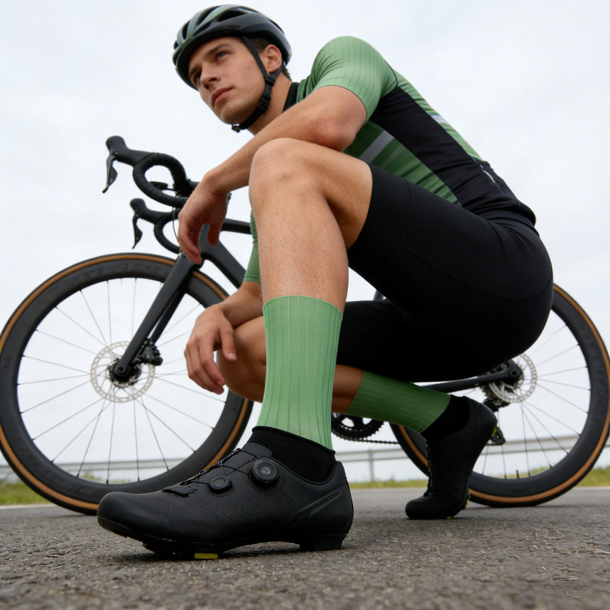 Silicone Anti Aero Slip Socks Whiteline Cycling Socks Men Bicycle Sport Running Bike Socks Calcetines
Silicone Anti Aero Slip Socks Whiteline Cycling Socks Men Bicycle Sport Running Bike Socks Calcetines