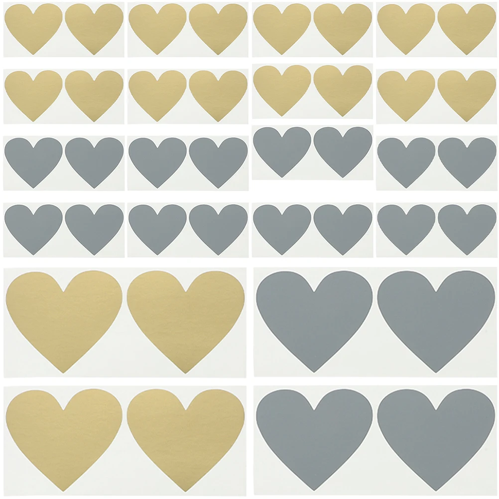 40 Pcs Heart-shaped Scratch Sticker Stickers for Teens Labels Small Diy Journal Mini
40 Pcs Heart-shaped Scratch Sticker Stickers for Teens Labels Small Diy Journal Mini