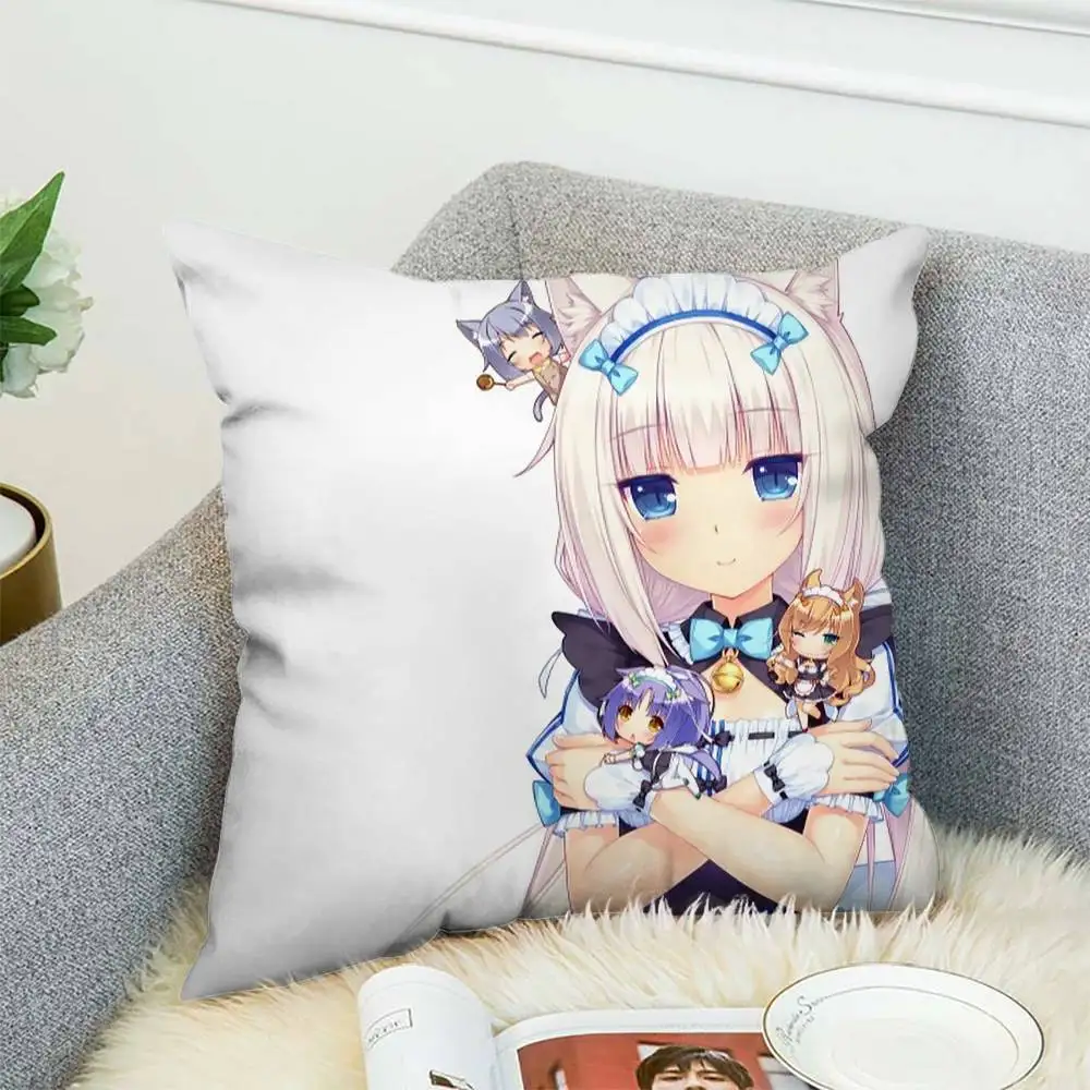 Anime NekoPara Pillow Case Double-Sided Printing Cushion Cover 45x45 Decorative Cushions Sofa Home Decor Soft Pillowcase
Anime NekoPara Pillow Case Double-Sided Printing Cushion Cover 45x45 Decorative Cushions Sofa Home Decor Soft Pillowcase