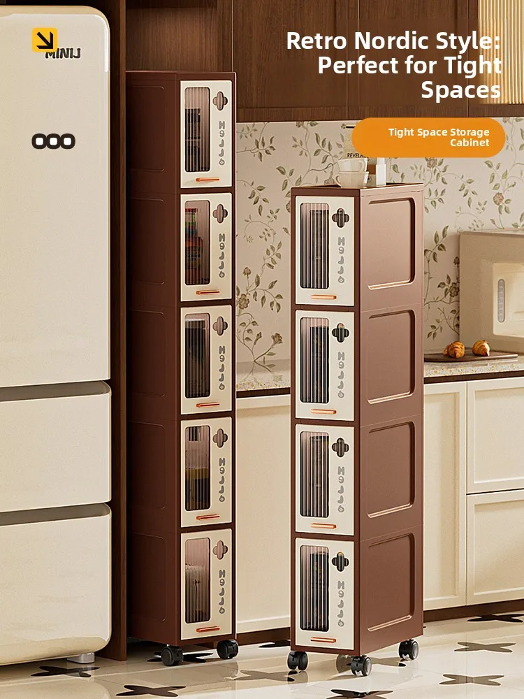 Узкий пластиковый выдвижной органайзер для хранения в кухонном шкафу Batoom, 520 см, для холодильника
Узкий пластиковый выдвижной органайзер для хранения в кухонном шкафу Batoom, 520 см, для холодильника