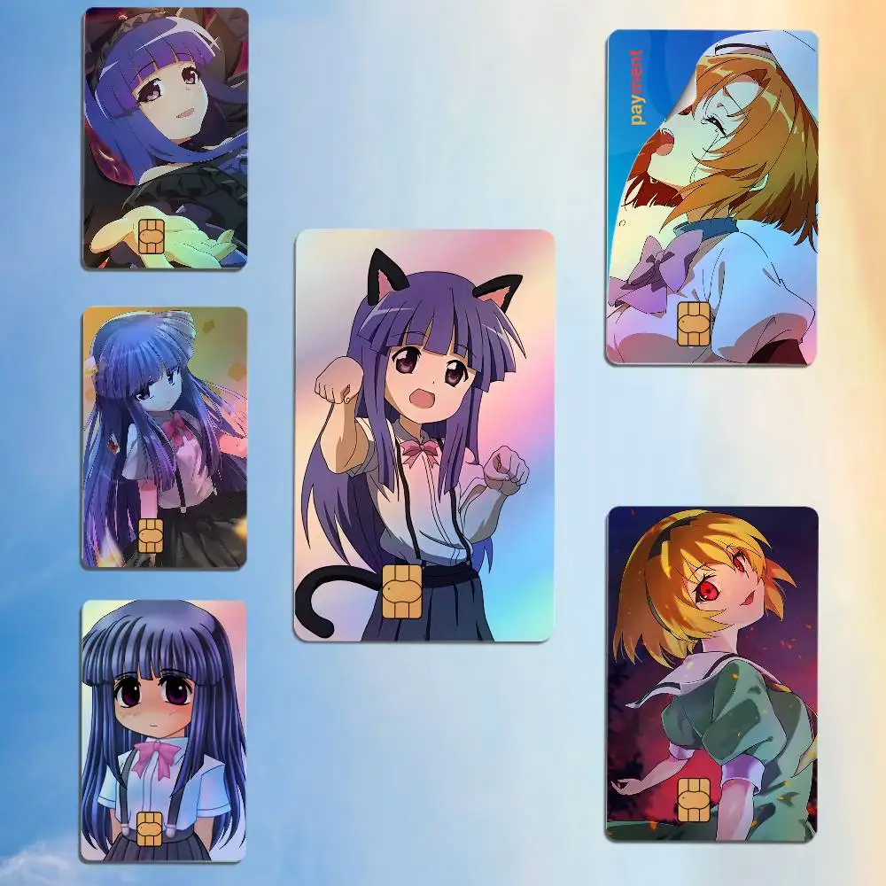 Rika Furude Higurashi When They Cry Iridescent effect Stickers Film Skin Cover for JCB Card Bus Metro Debit Bank Card
Rika Furude Higurashi When They Cry Iridescent effect Stickers Film Skin Cover for JCB Card Bus Metro Debit Bank Card