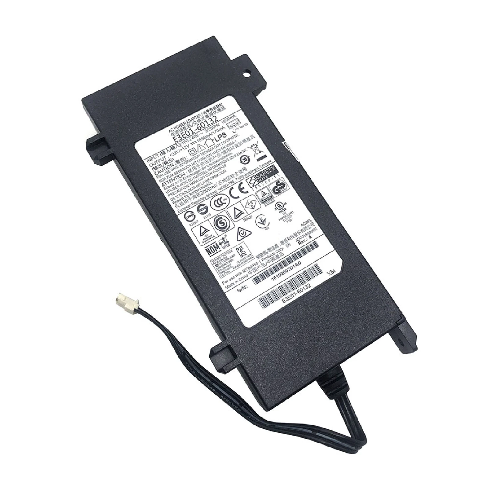 7720 8702 7730 8715 8715 8216 8714 7710 E3E01-60132 Блок питания для HP officejet pro 7740 8200 8700 7745 8717 8716 8710 8210
7720 8702 7730 8715 8715 8216 8714 7710 E3E01-60132 Блок питания для HP officejet pro 7740 8200 8700 7745 8717 8716 8710 8210