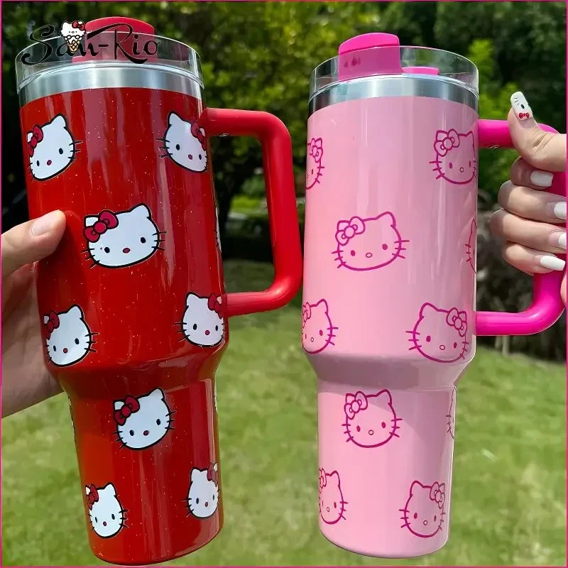 Hello Kitty 40 унций Изолированная кружка из нержавеющей стали большой емкости с ручкой Соломенные кружки Термос Напитки Кокса Чашка для питья Кофейная кружка
Hello Kitty 40 унций Изолированная кружка из нержавеющей стали большой емкости с ручкой Соломенные кружки Термос Напитки Кокса Чашка для питья Кофейная кружка