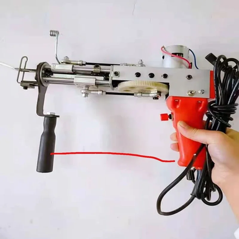 110V-220V Electric carpet tufting gun hand gun Loop Pile cut pile Carpet weaving flocking machines
110V-220V Electric carpet tufting gun hand gun Loop Pile cut pile Carpet weaving flocking machines