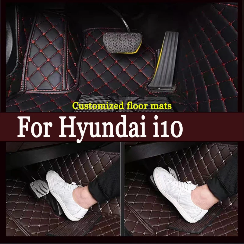 Car Floor Mats For Hyundai i10 BA Gran Metro Taxi Xcent IA 2014~2019 Leather Mat Car Mats Floor Rugs Durable Pad Car Accessories
Car Floor Mats For Hyundai i10 BA Gran Metro Taxi Xcent IA 2014~2019 Leather Mat Car Mats Floor Rugs Durable Pad Car Accessories